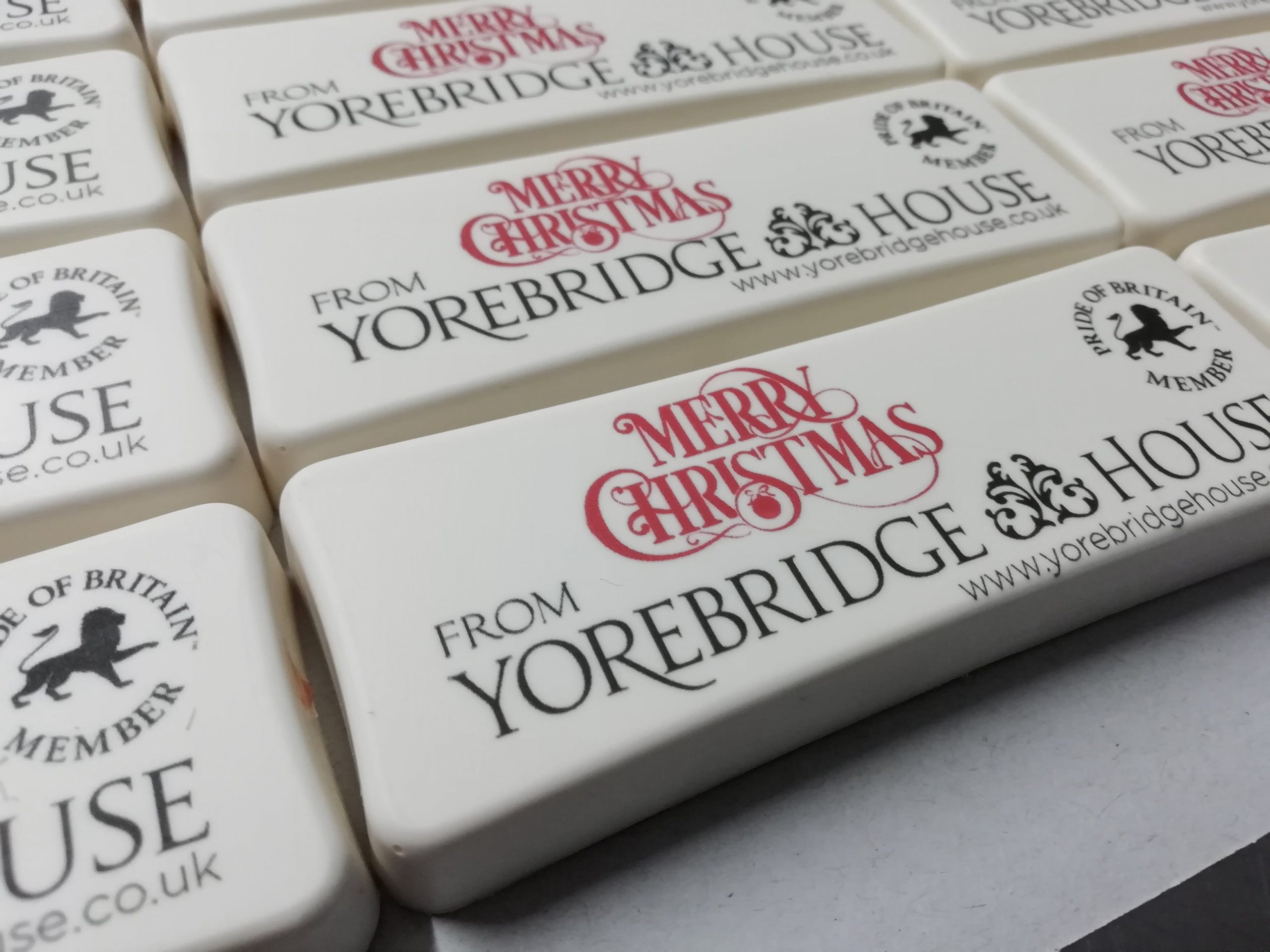 Printed Chocolates for Hotels